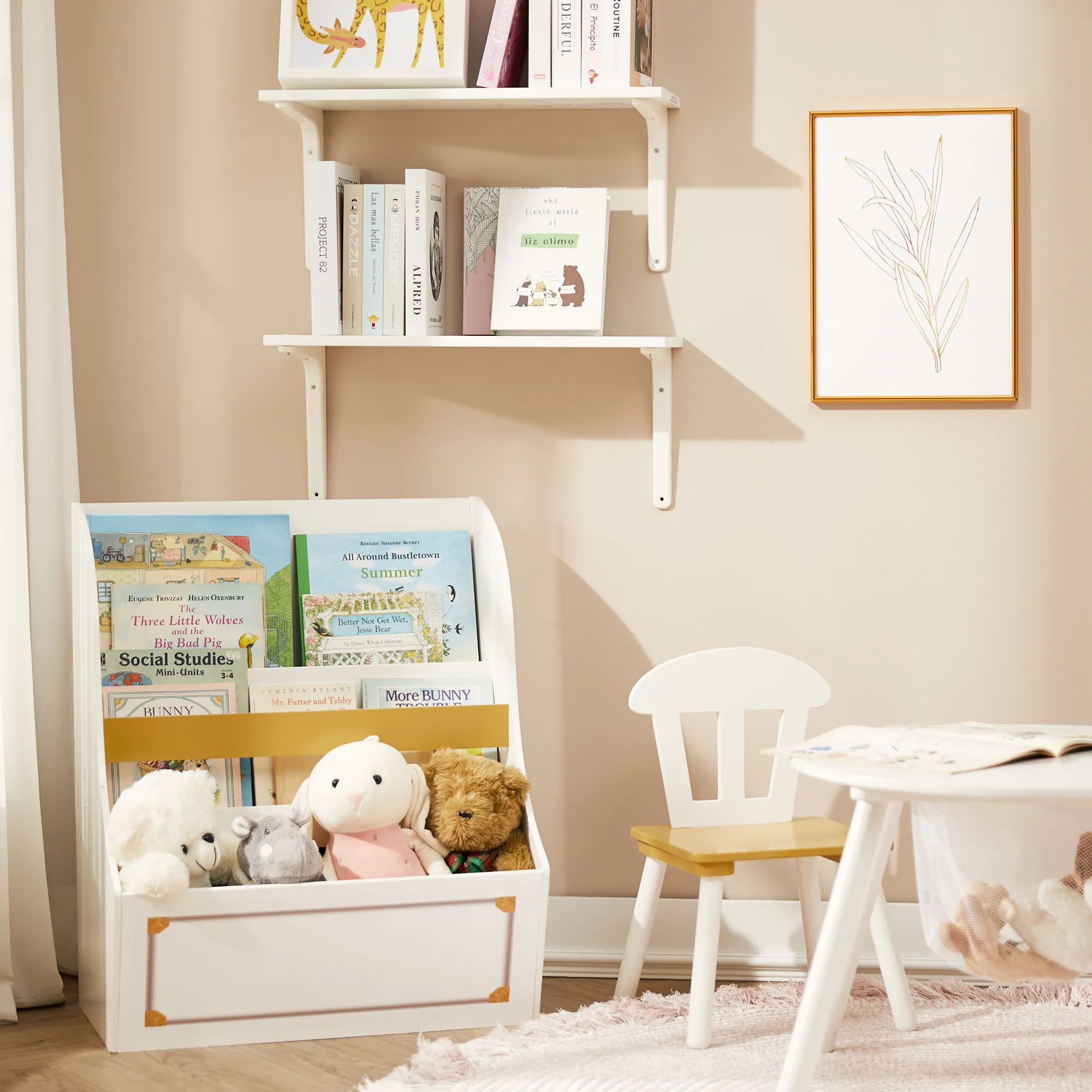 Fantasy Fields - Versailles Stage Display Bookcase Kids Furniture - White