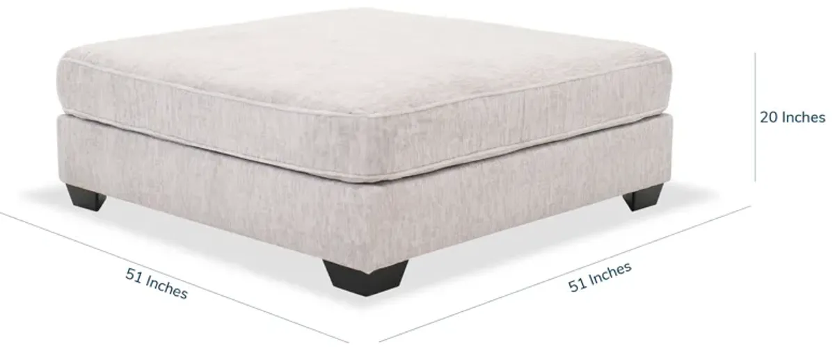 Rawcliffe Oversized Accent Ottoman