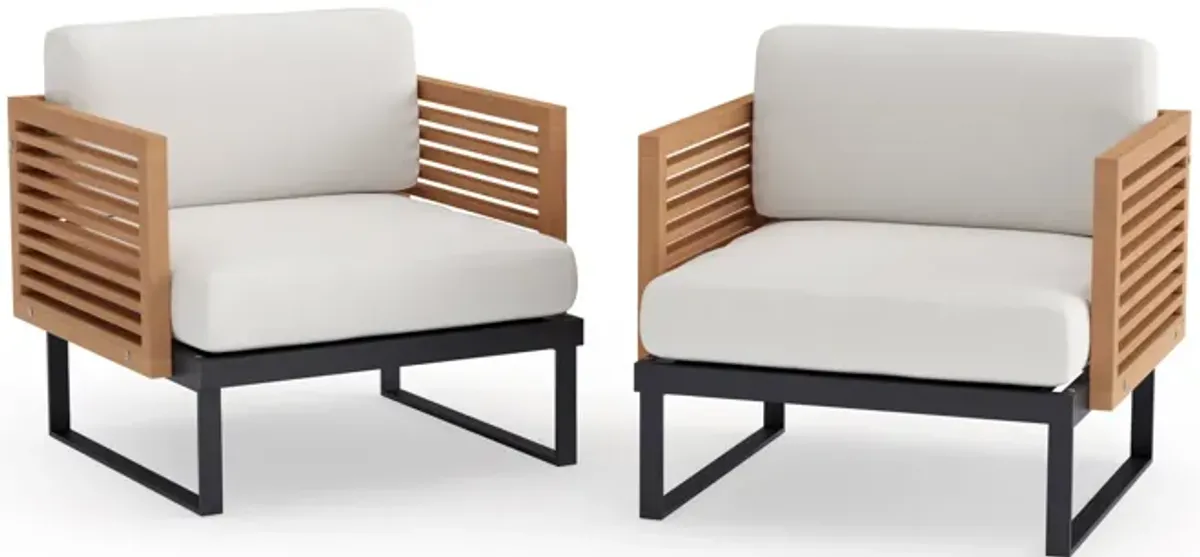 Monterey Patio Chat Chair (Set of 2)