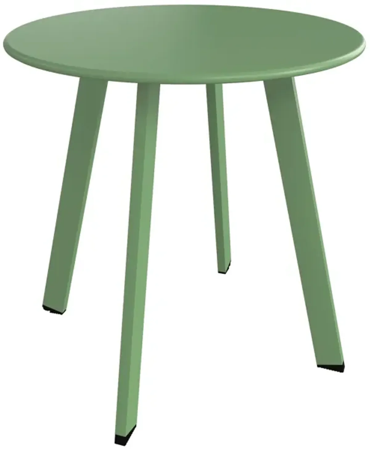 Mondawe Outdoor Side Table,Galvanized Iron Coated Finish,Adjustable Foot Pads,Rust And UV Resistant