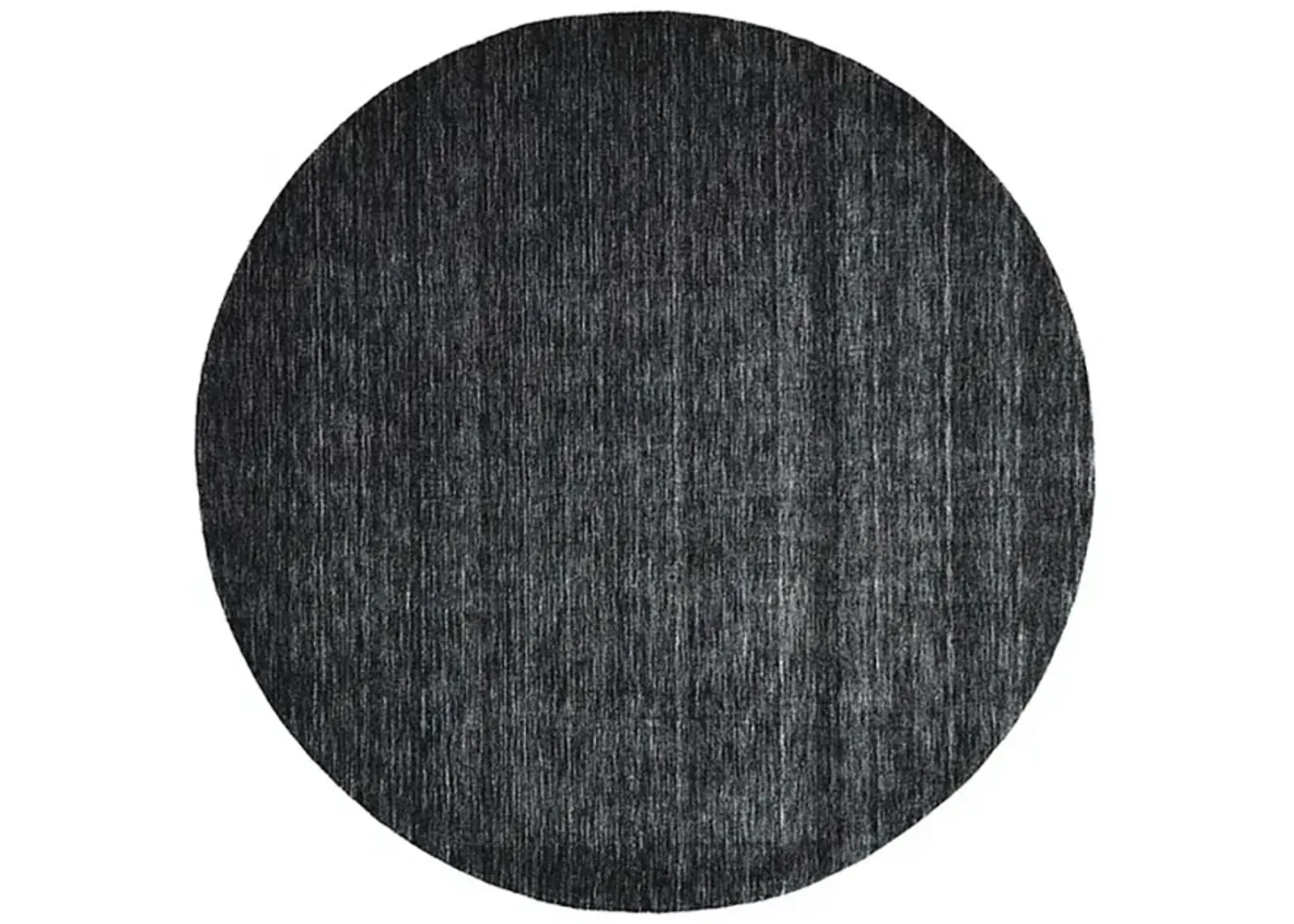 Luna 8049F Black 10' Round Rug