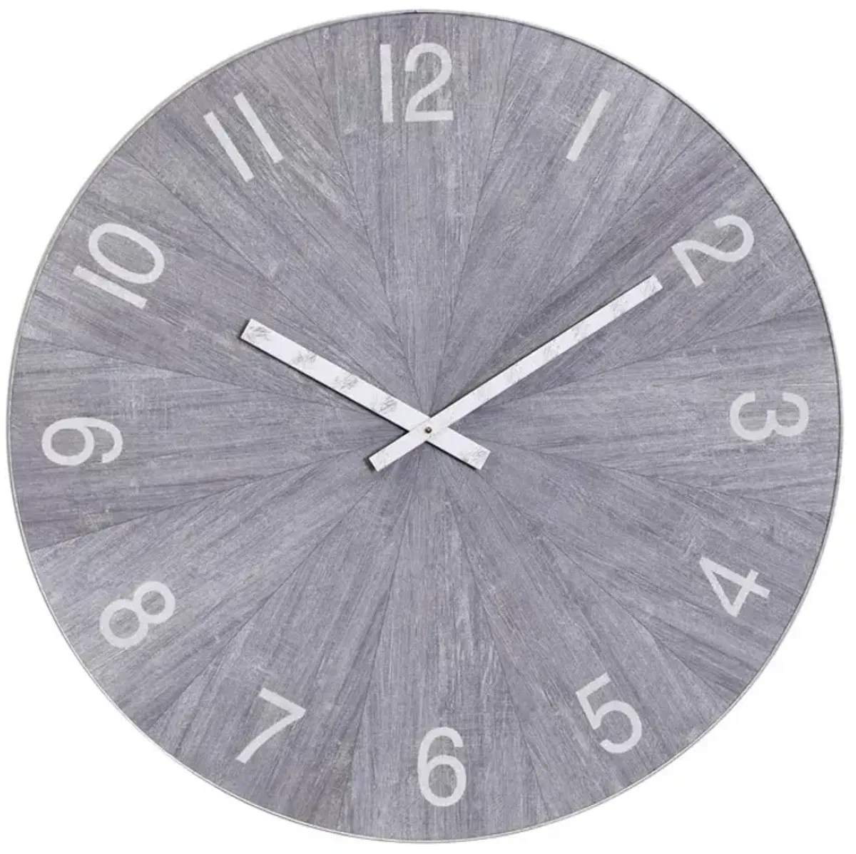 Matte Gray Wall Clock