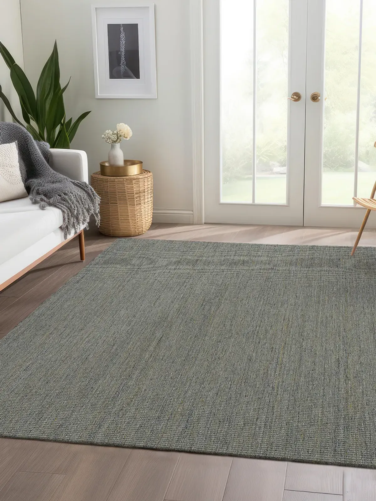 Chambal CH1 Green 9' x 13' Rug