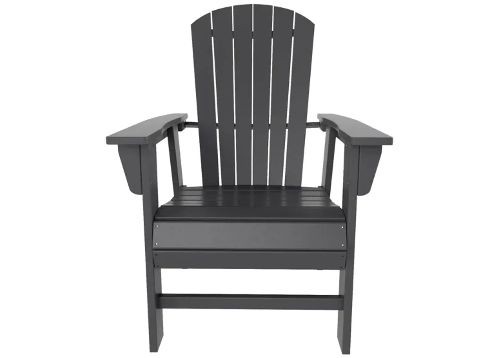 WestinTrends Outdoor Patio Shell-back Adirondack Dining Chair