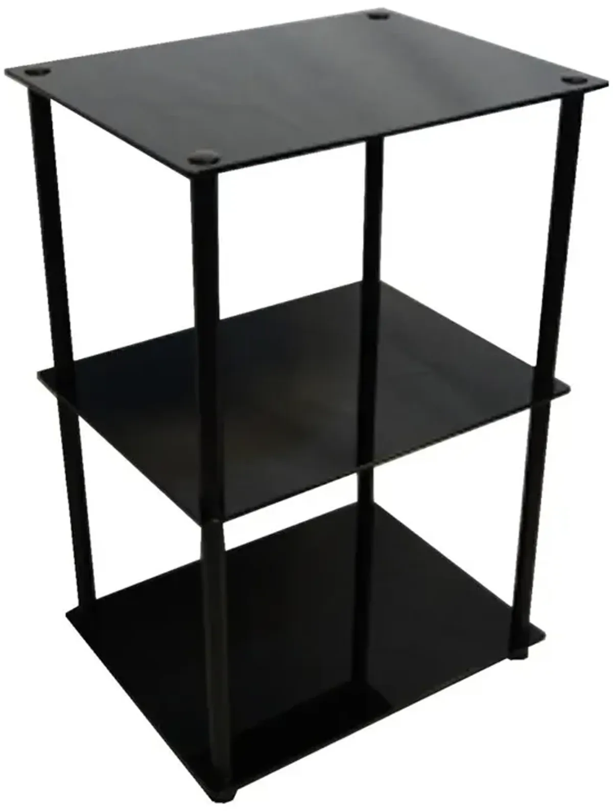 Convience Concept, Inc. Designs2Go Classic Glass 3 Tier Lamp / End Table