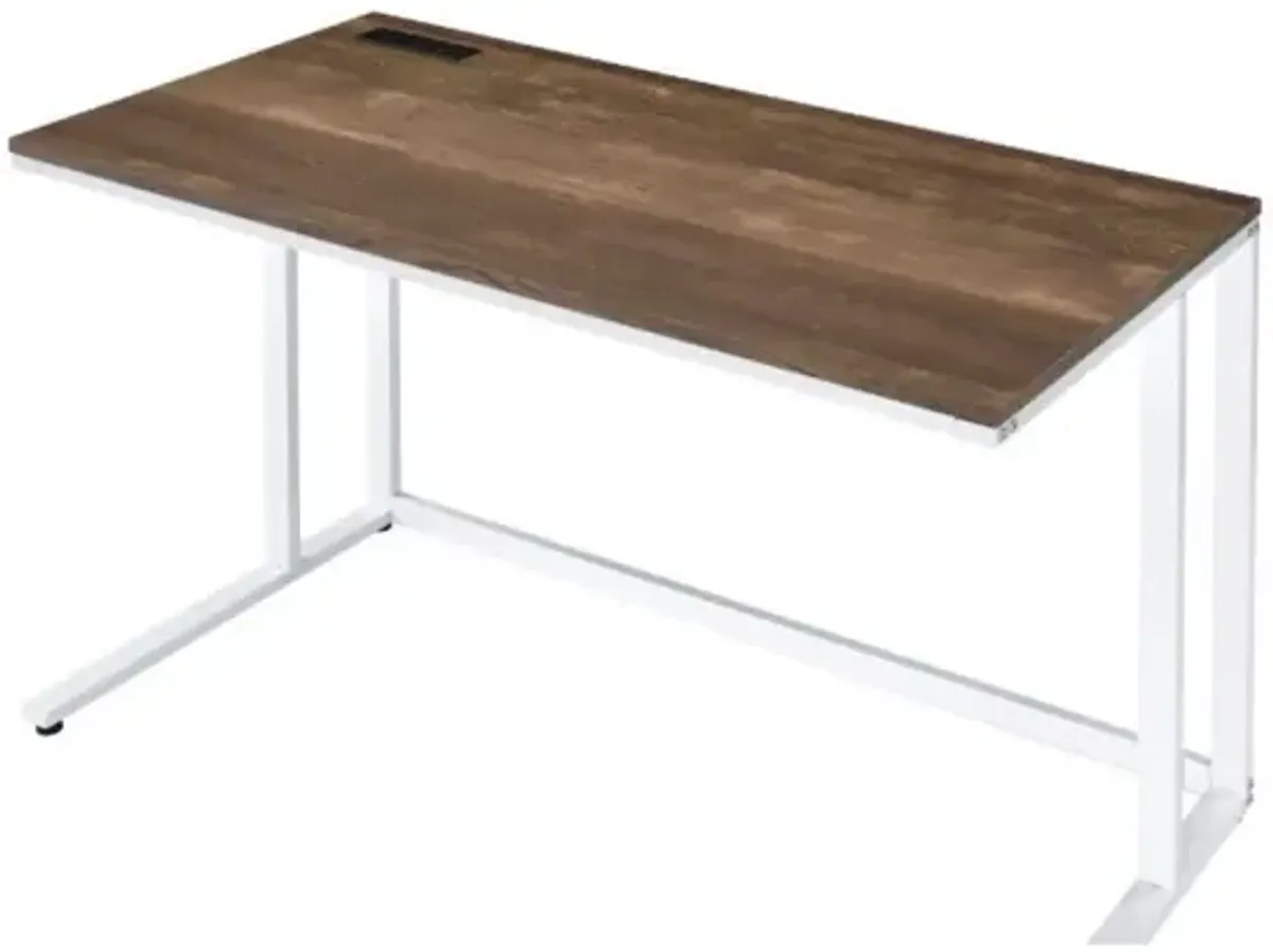 Tyrese Built-In USB Port Writing Desk