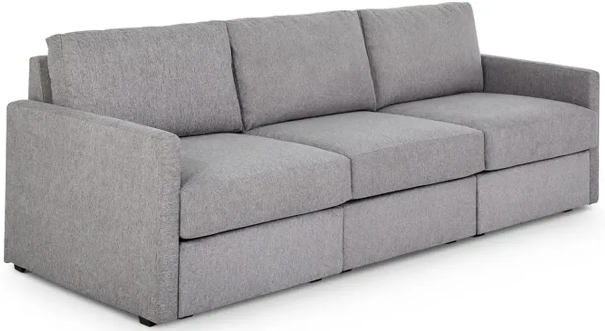 Flex Pebble Sofa with Narrow Arm