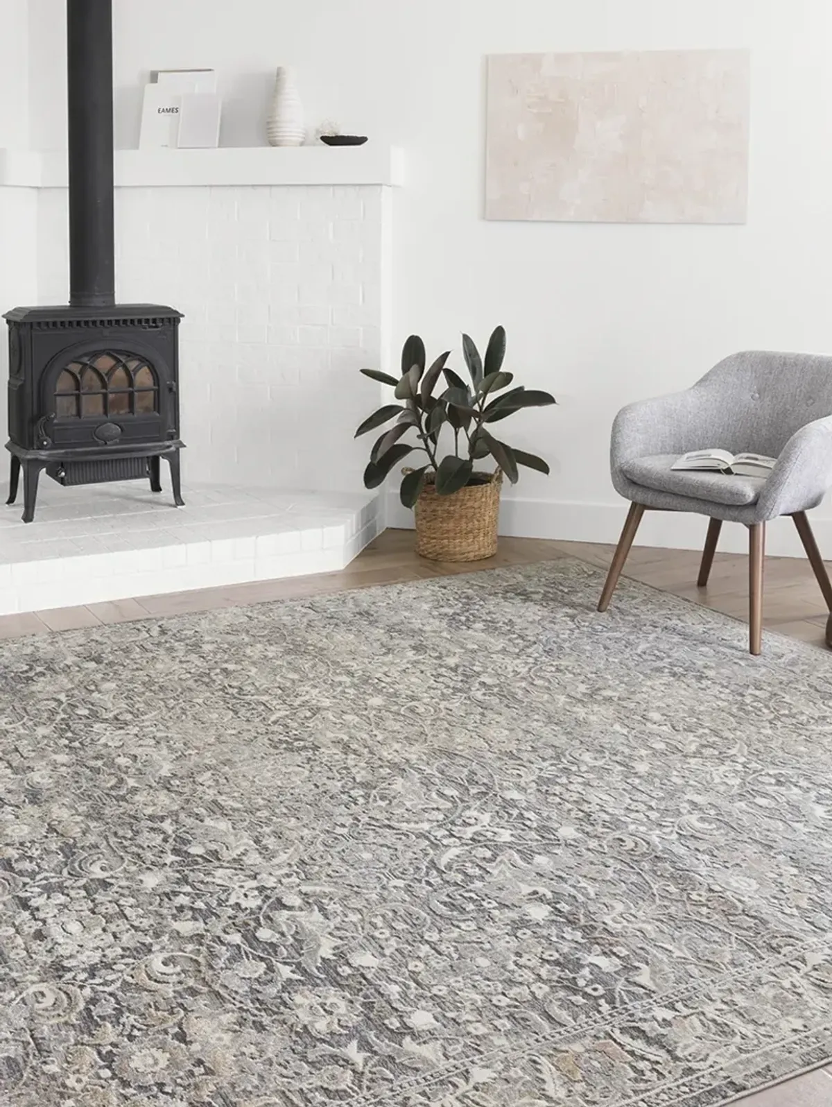 Lucia Grey/Mist 9'3" x 13'3" Rug