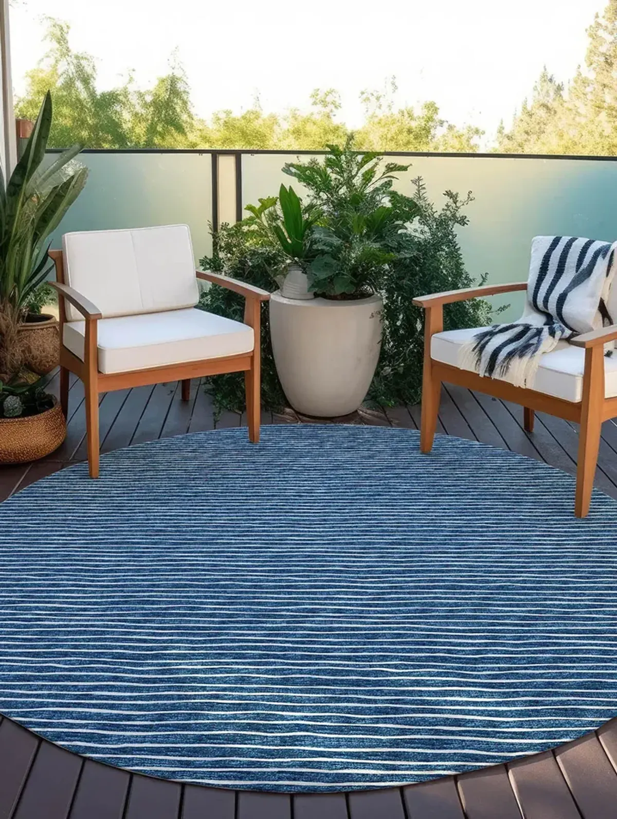 Laidley LA1 Navy 8' Rug