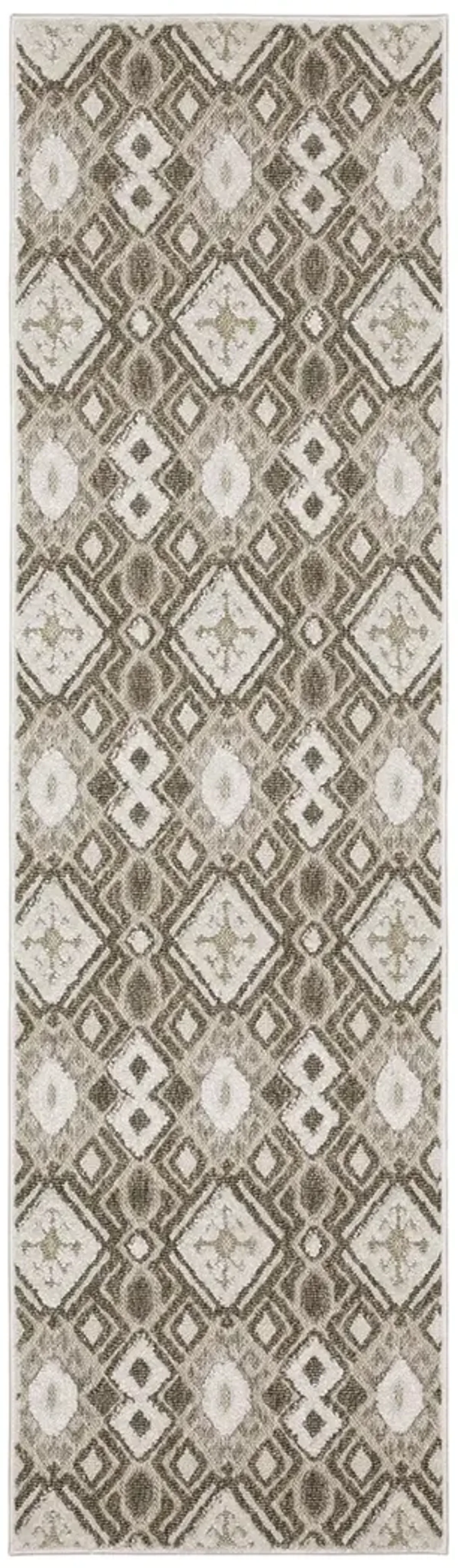 Tangier 2'3" x 7'6" Brown Rug