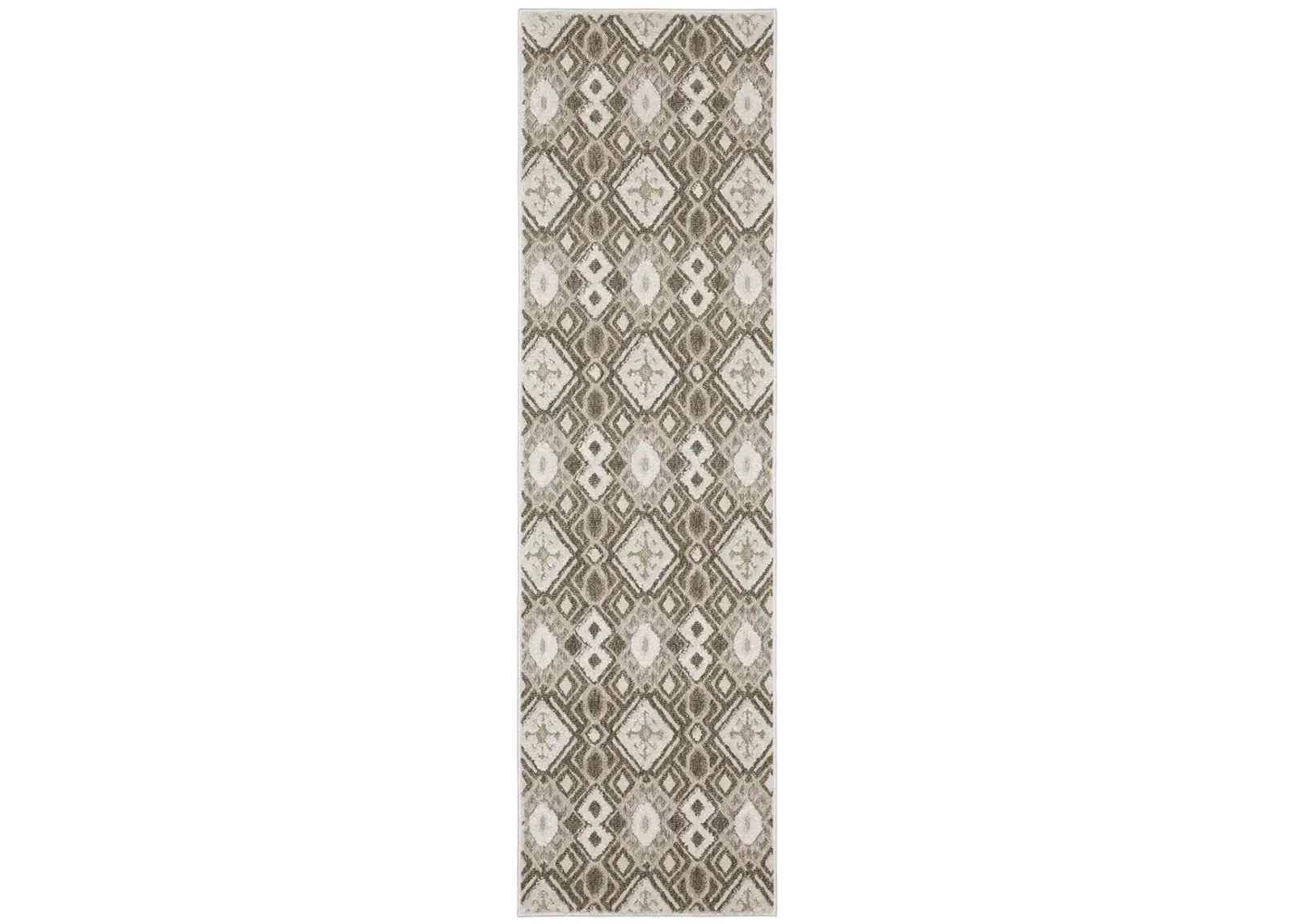 Tangier 2'3" x 7'6" Brown Rug