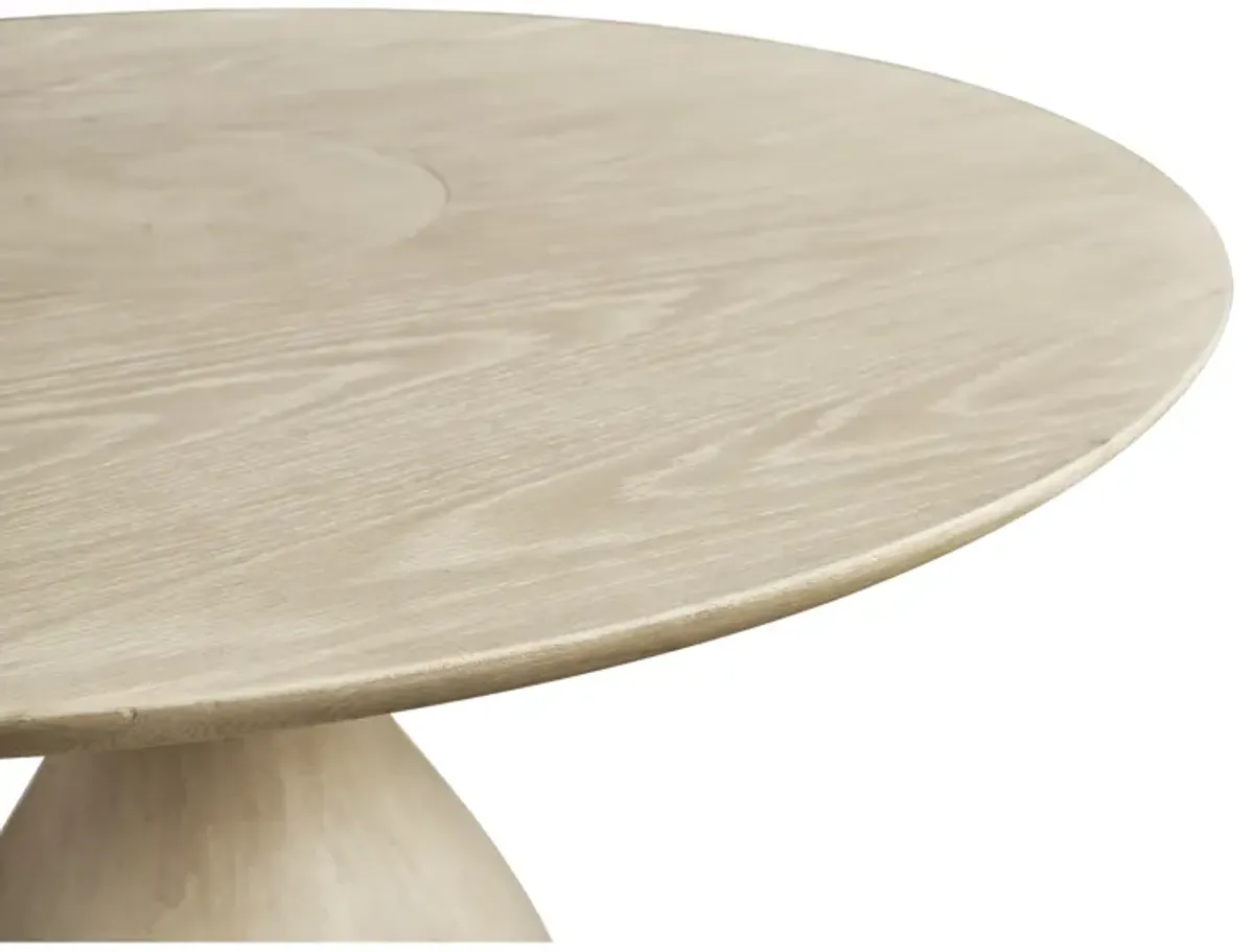 Seamount Oak Pedestal Table