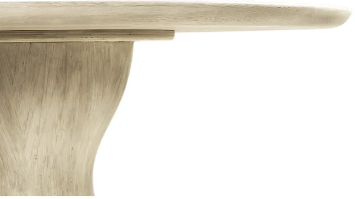 Seamount Oak Pedestal Table