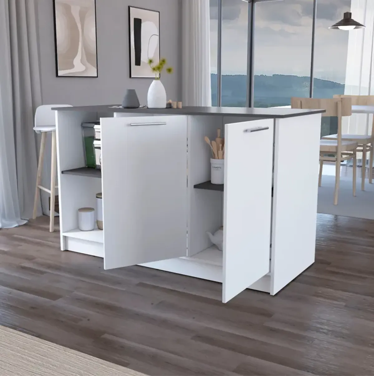 Mercury Kitchen Island