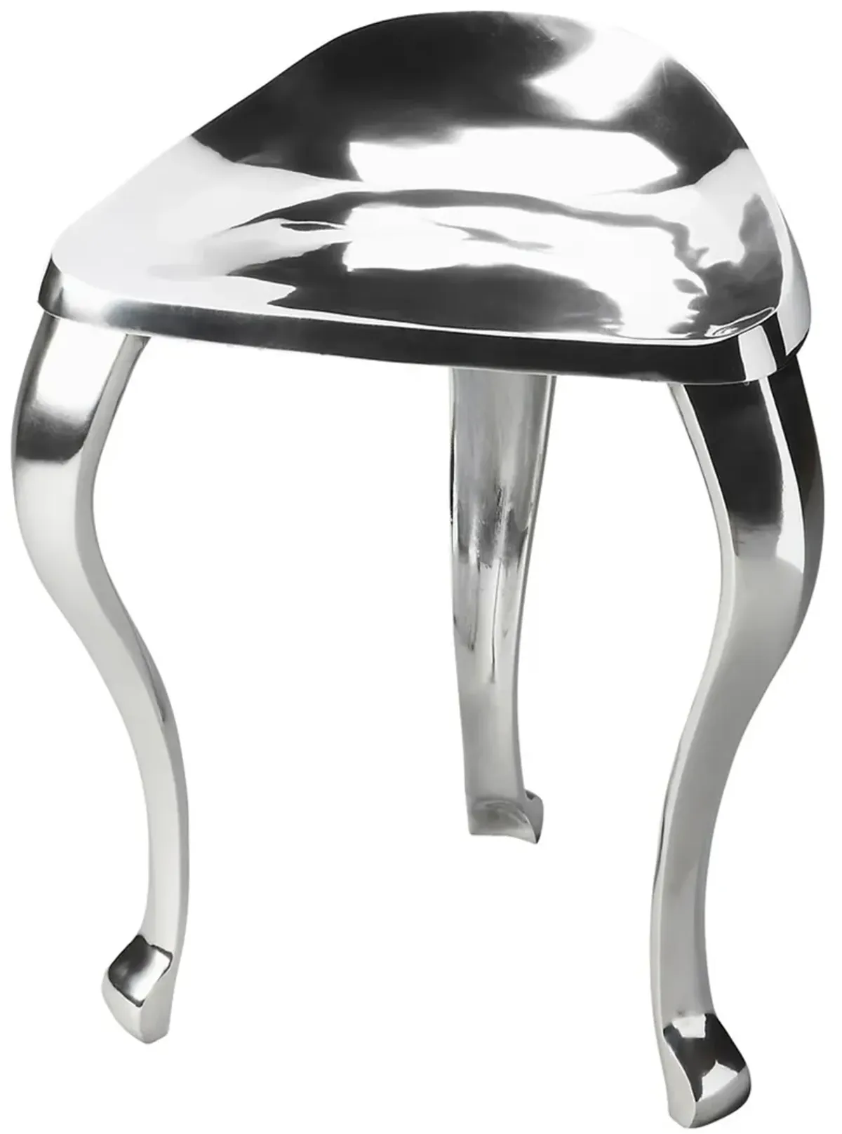 Modern Tripod Aluminum Stool