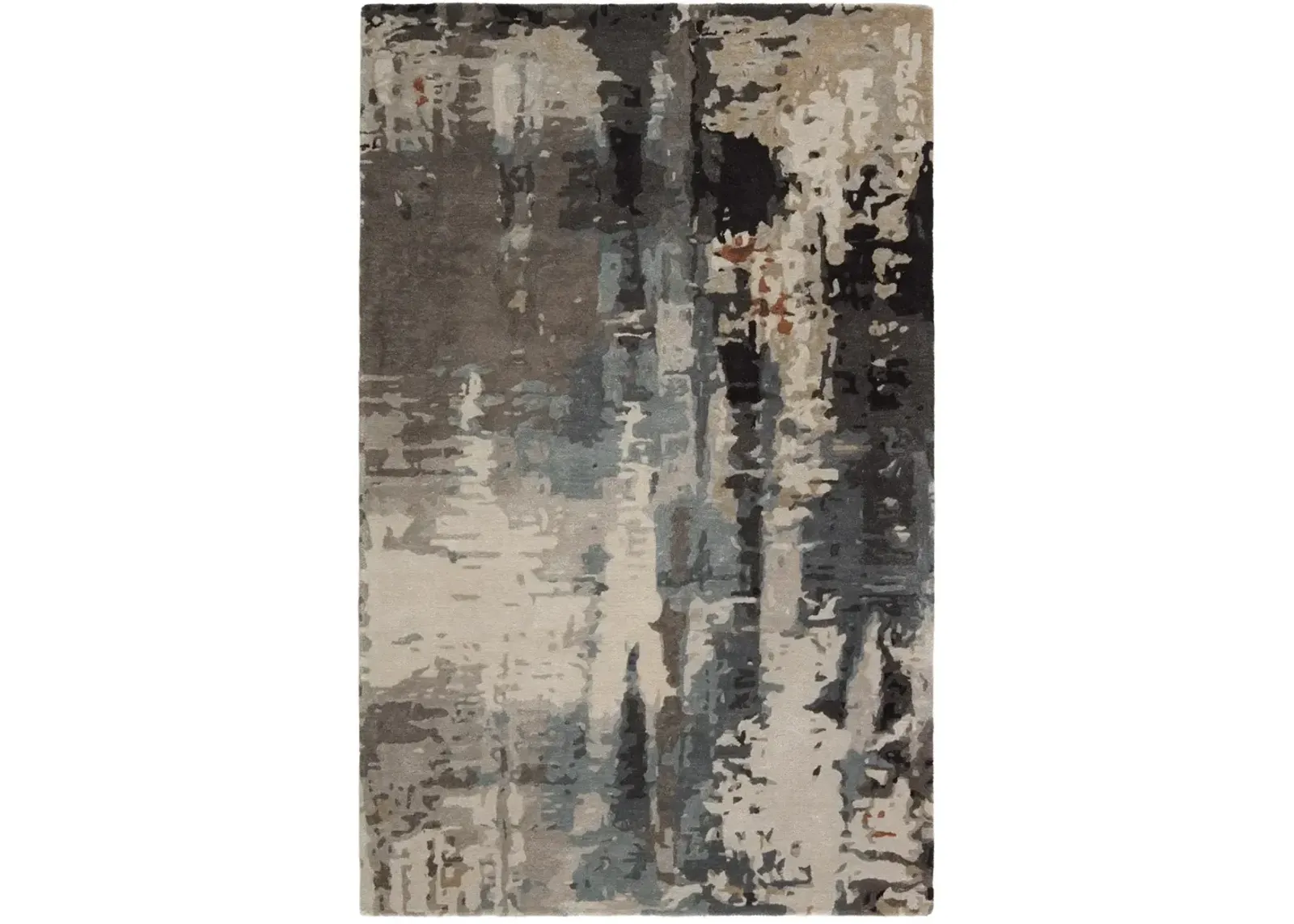 Genesis Matcha Gray 5' x 8' Rug