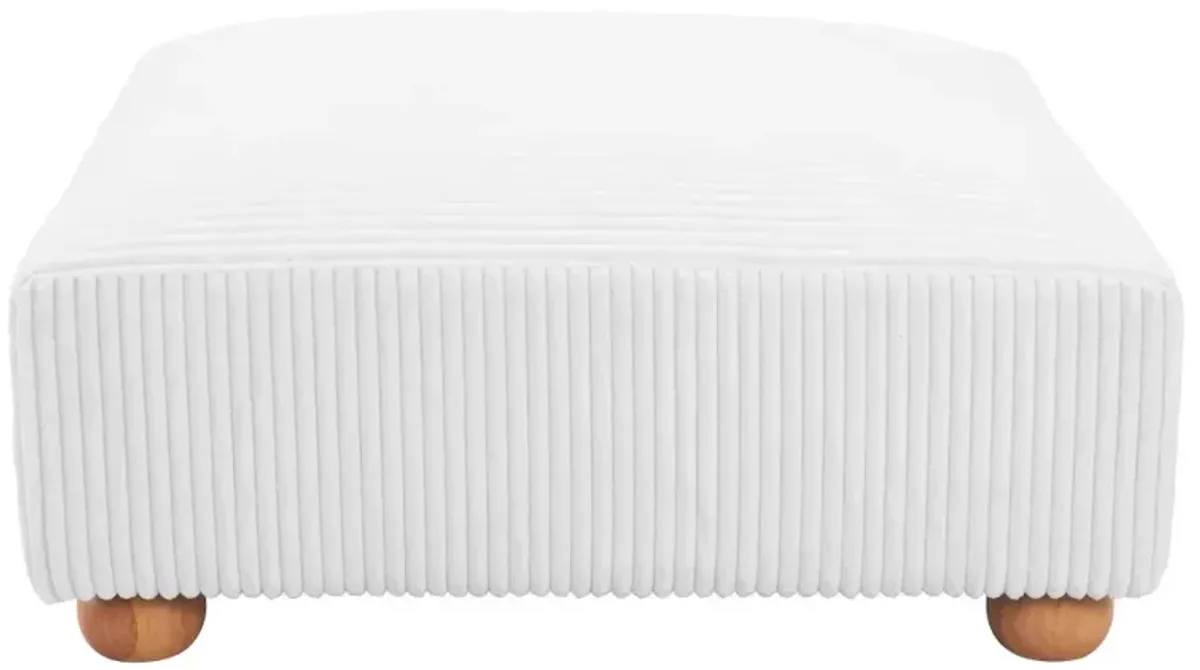 Tayte Ottoman White