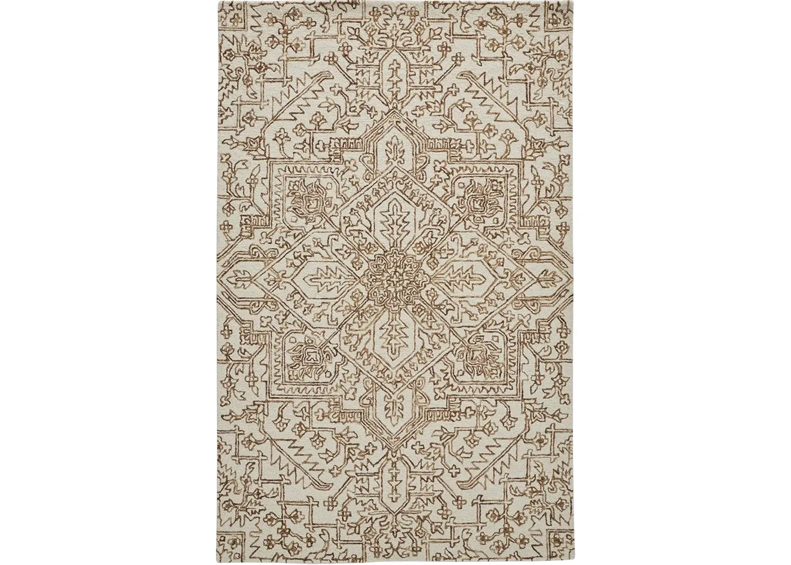 Belfort 8778F Ivory/Brown 8' x 10' Rug