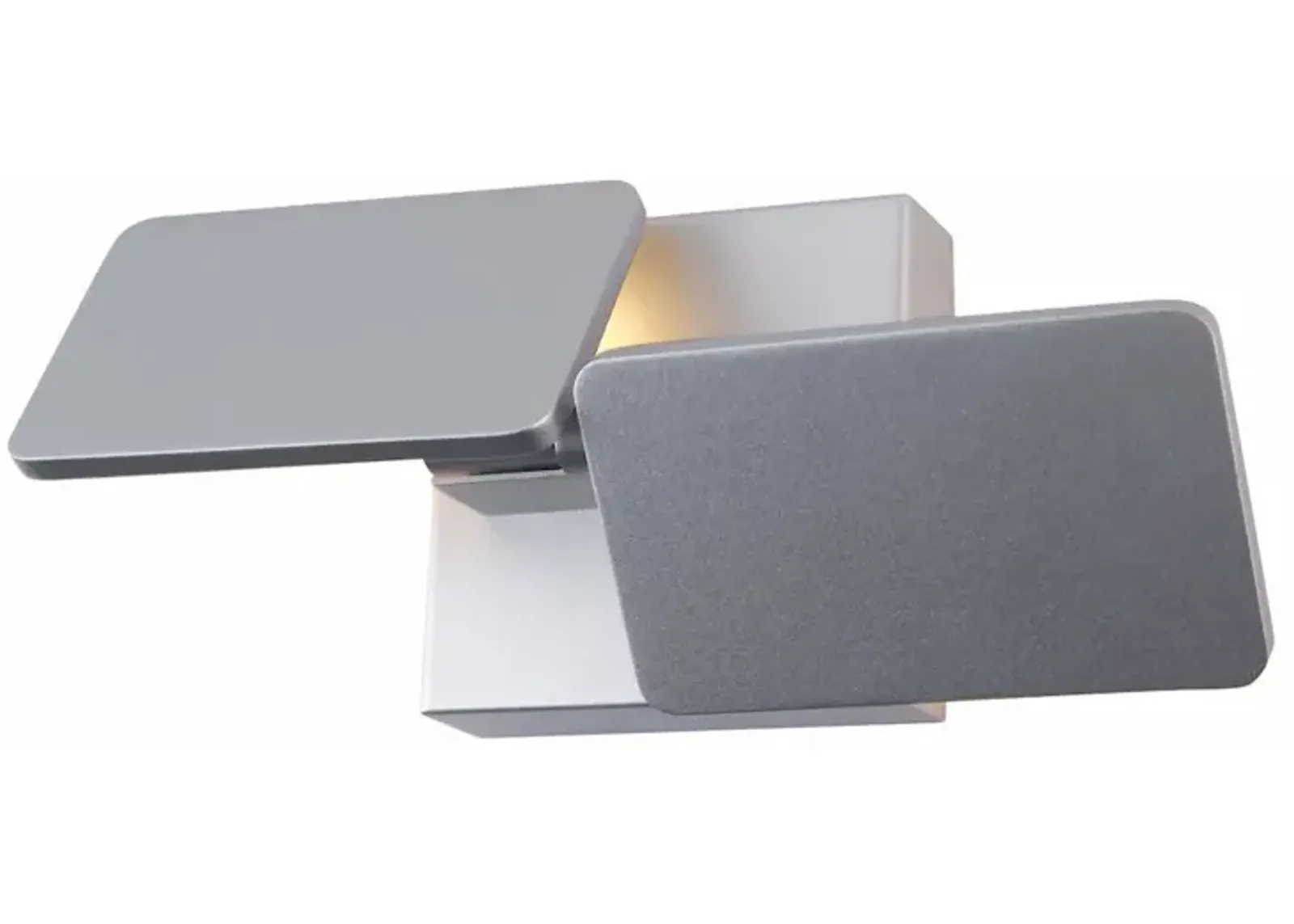 VONN Lighting Rotative Up-Down Integrated LED Wall Sconce Light in Silver