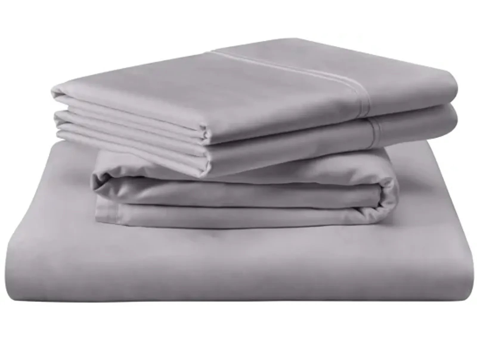 Tempur-Pedic Cotton California King Cool Gray Sheet Sets