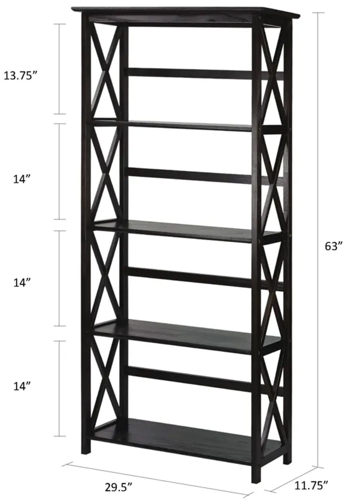 Casual Home Shelf Bookcase