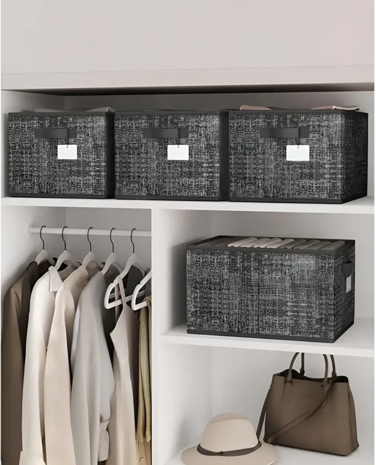 Closet Storage Baskets for Stylish and Practical Organization Solutions