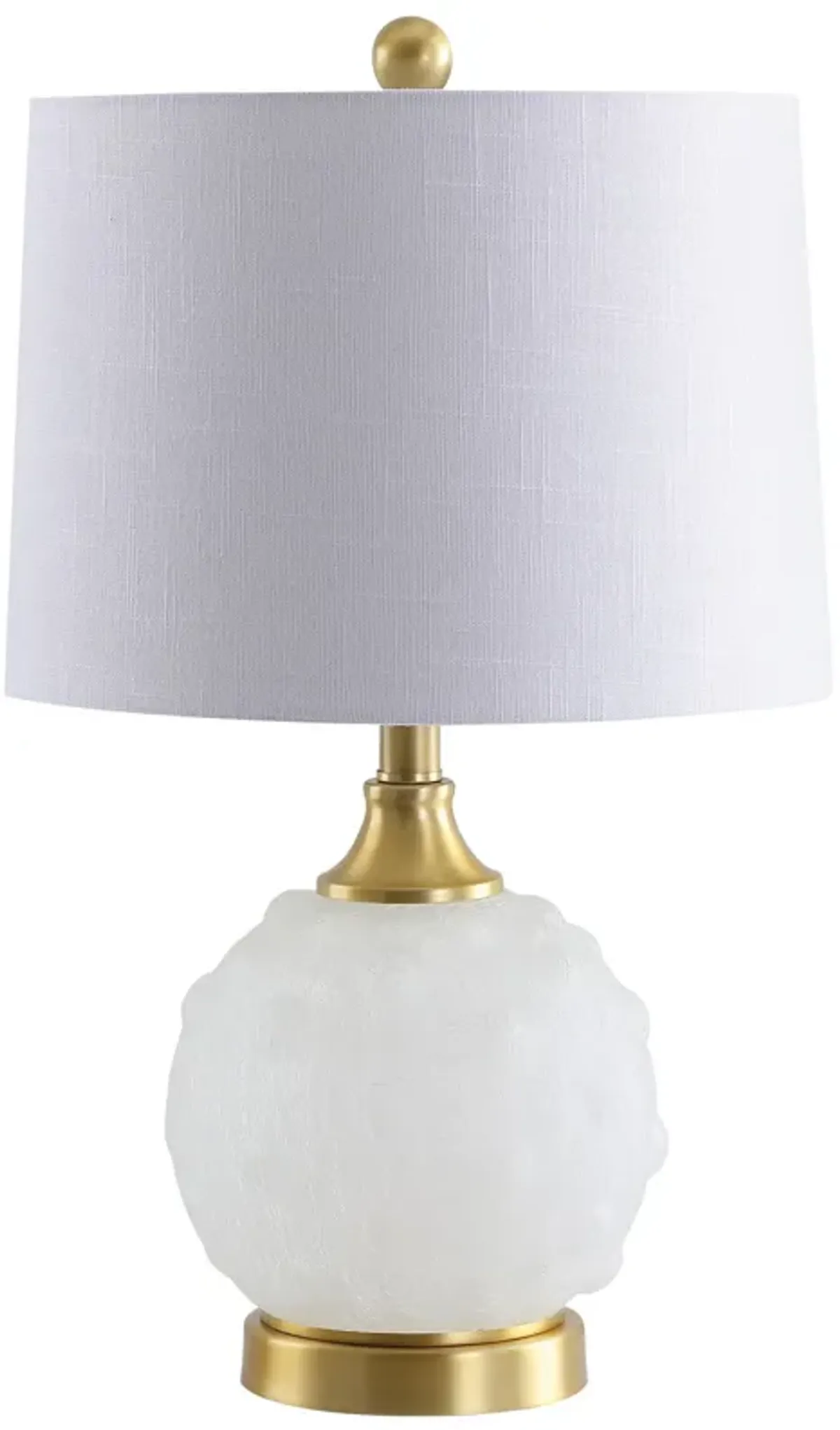 Ilsa Dotted Glass/Metal LED Table Lamp