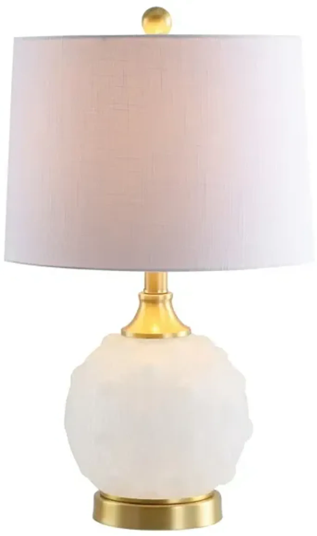 Ilsa Dotted Glass/Metal LED Table Lamp