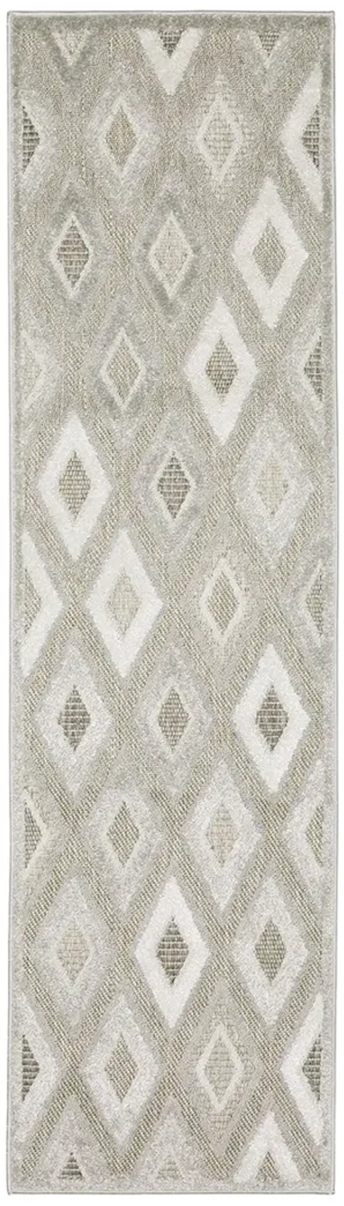 Tangier 2'3" x 7'6" Beige Rug