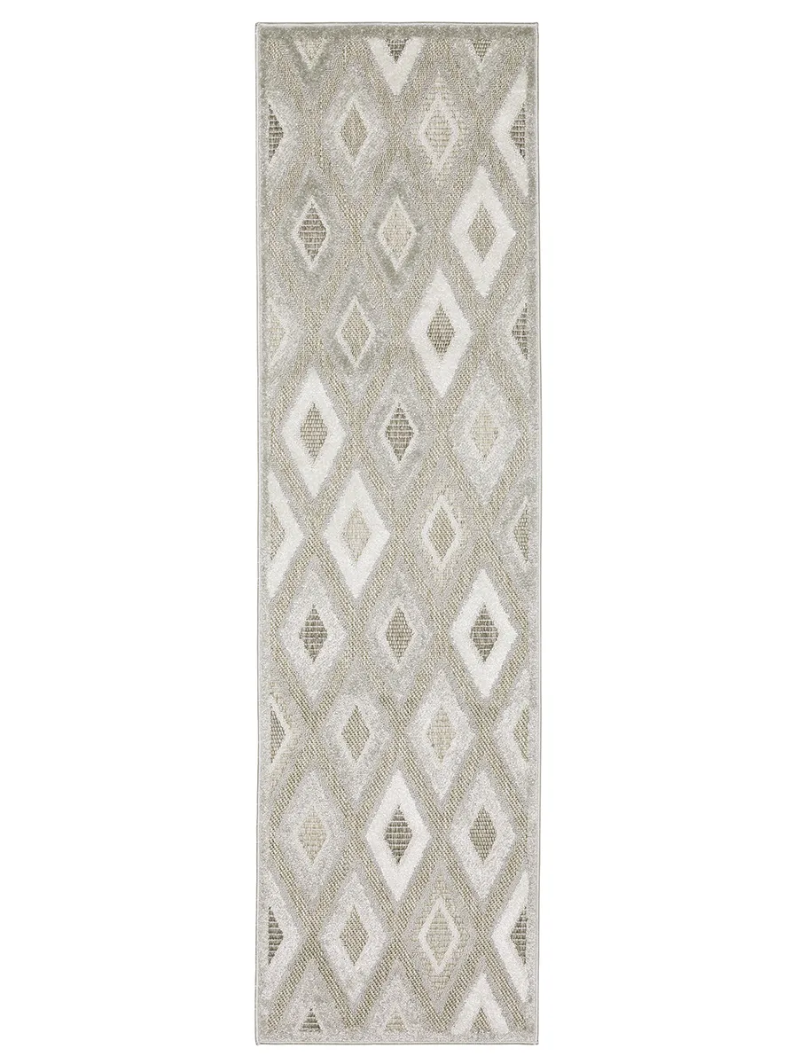 Tangier 2'3" x 7'6" Beige Rug