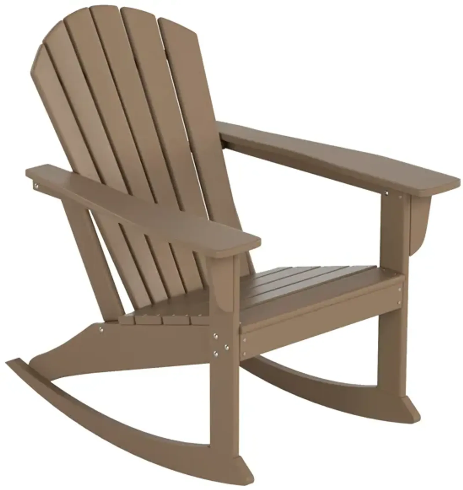 WestinTrends Outdoor Patio Adirondack Rocking Chair