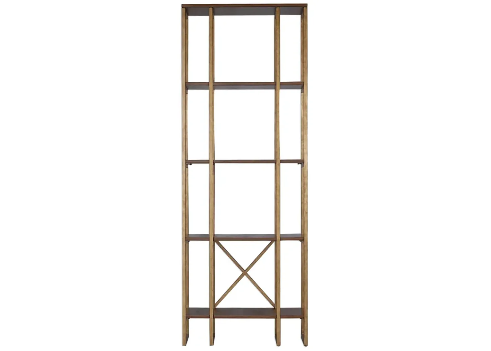 Karishma Antique Gold Etagere