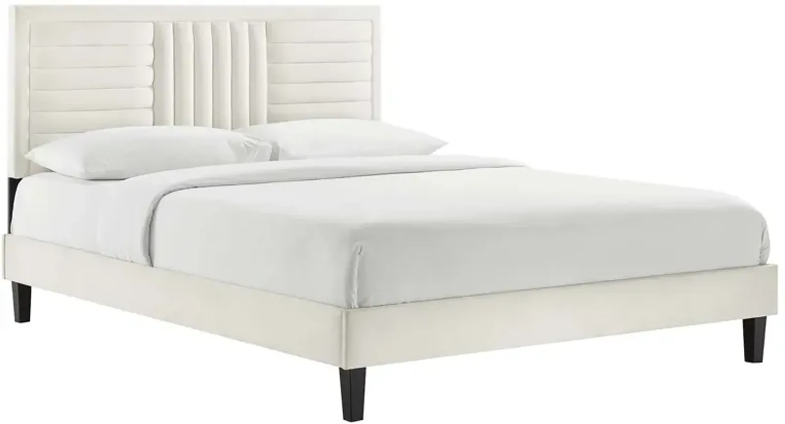 Modway - Sofia Channel Tufted Performance Velvet Full Platform Bed