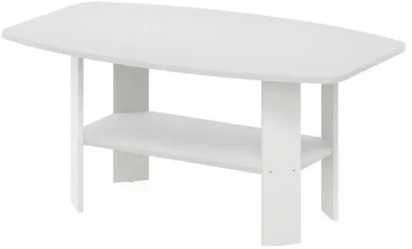 Furinno Simple Design Coffee Table, White