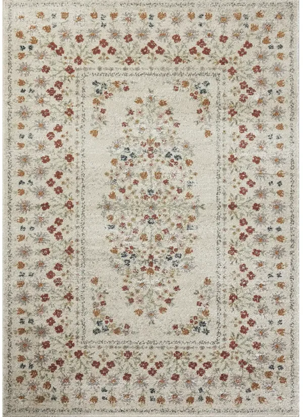 Laurel LAU-02 Linen 6''6" x 9''2" Rug by Rifle Paper Co.
