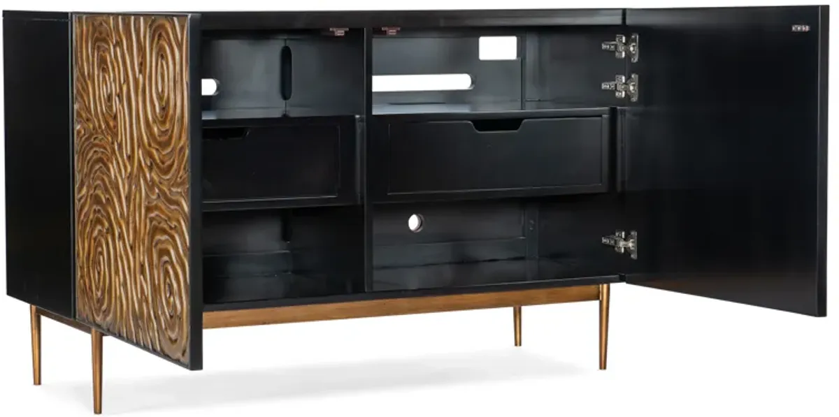 Melange Fingerprints Two Door Credenza