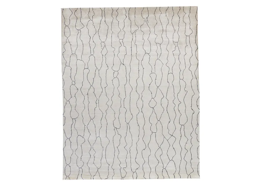 Lennox 8699F Ivory/Gray 5' x 8' Rug