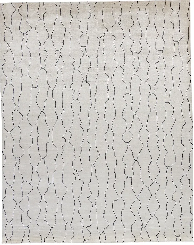 Lennox 8699F Ivory/Gray 5' x 8' Rug