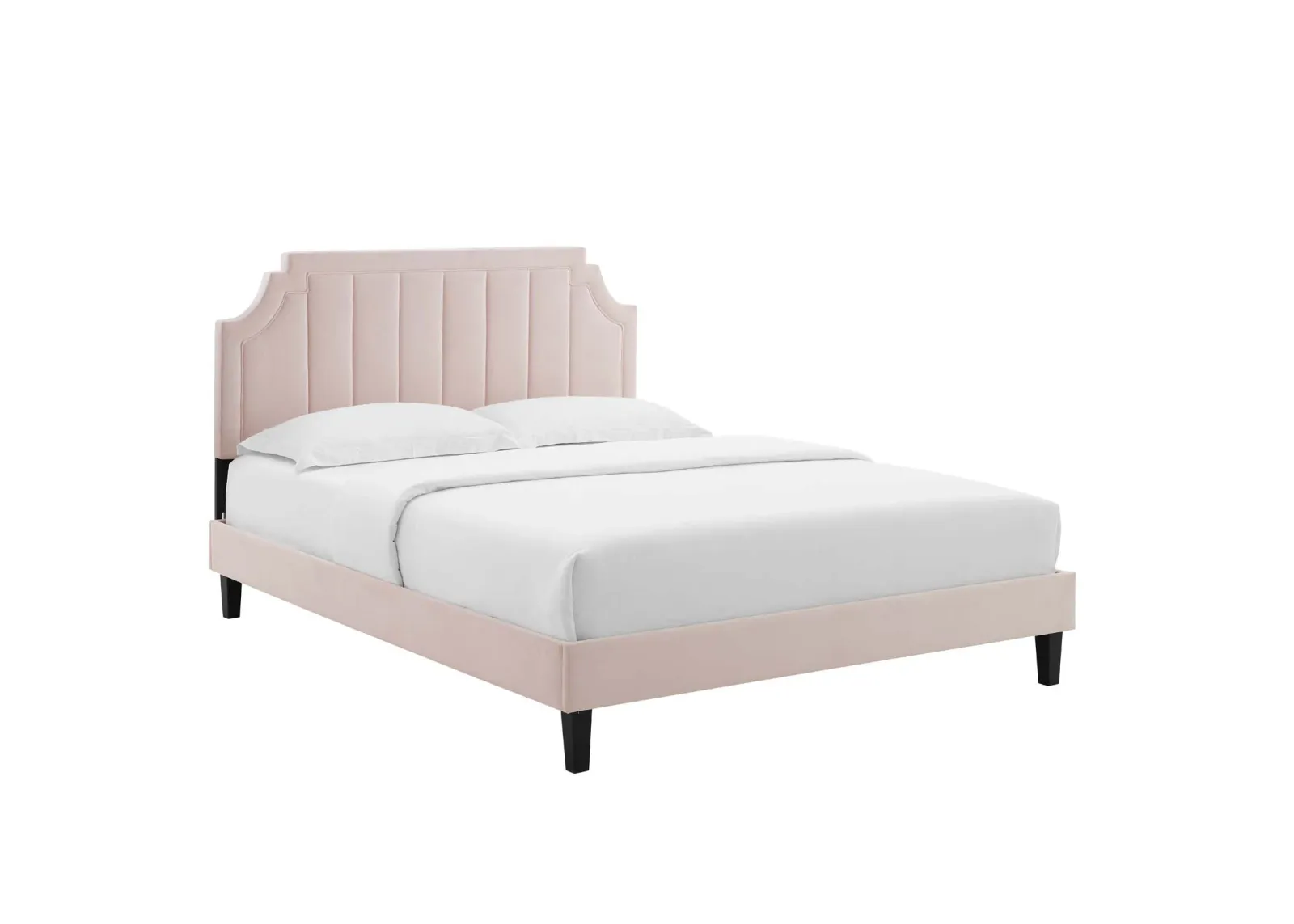 Modway - Sienna Performance Velvet Queen Platform Bed