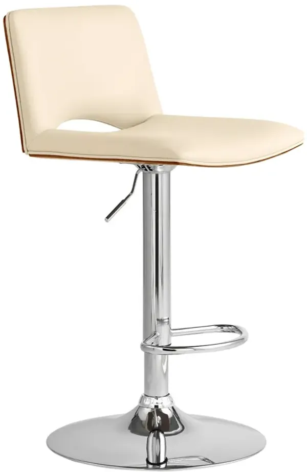 Thierry Adjustable Swivel Faux Leather