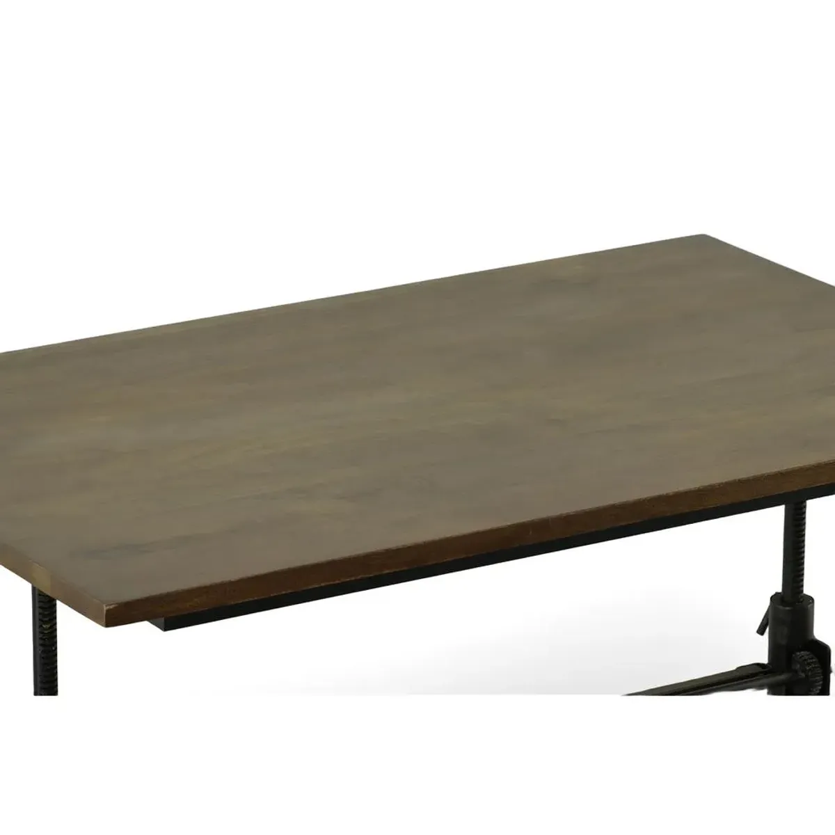 Carolina Cottage  Brio Sit or Sd Adjustable Desk, Elm & Black  48 x 30 x 30 in.