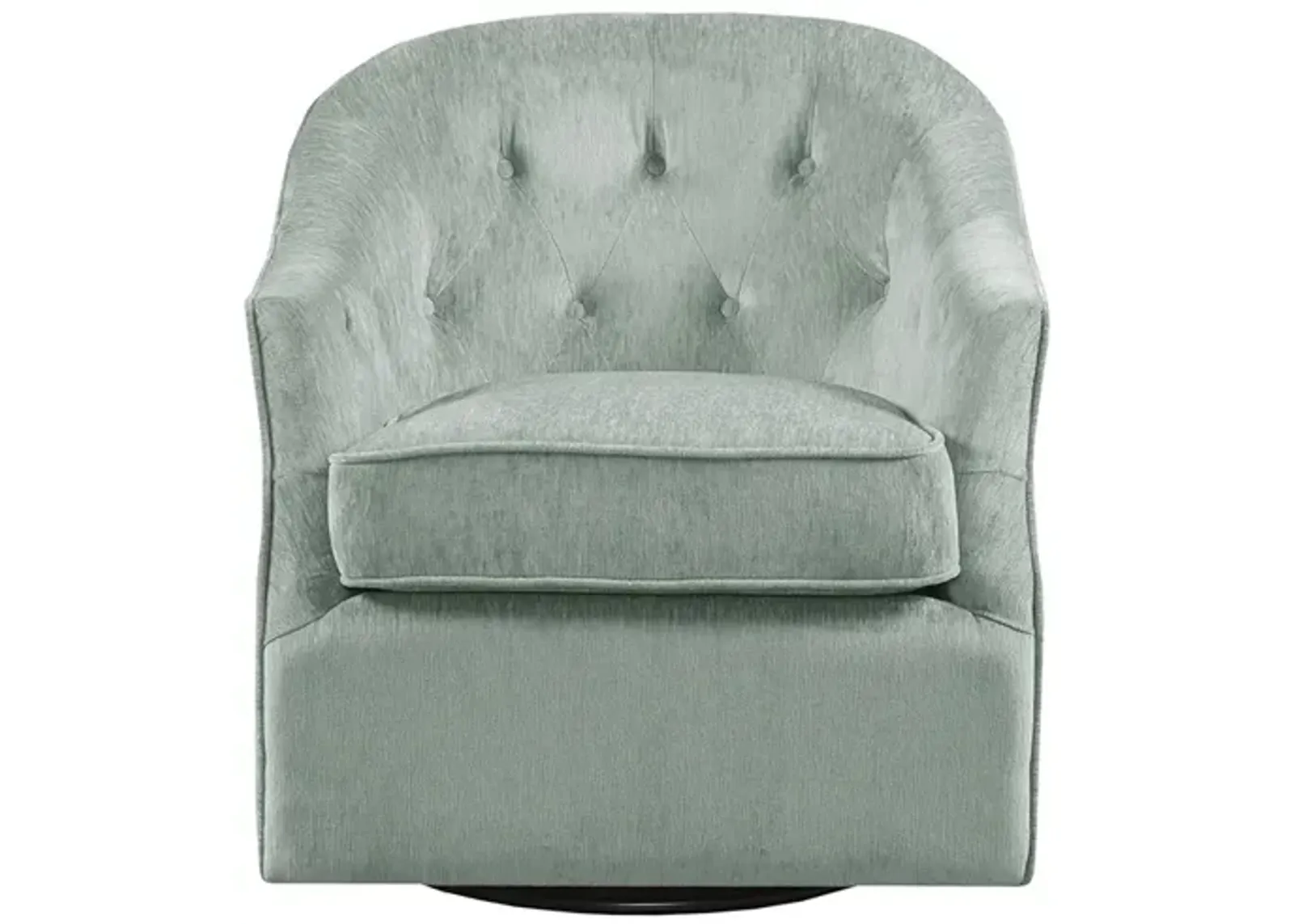 Gracie Mills Viviana Curved Wide back Swivel Chair