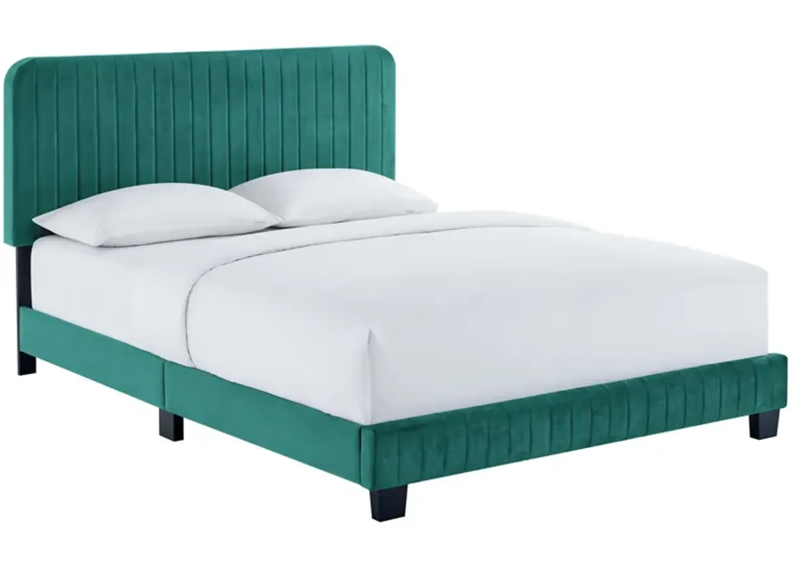 Modway - Celine Channel Tufted Performance Velvet Twin Platform Bed