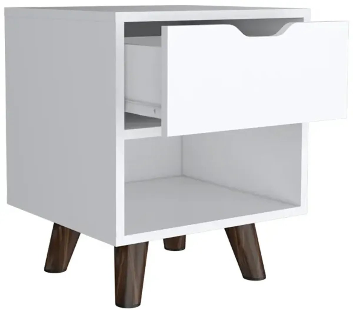 Nightstand Carleen, Bedroom, White