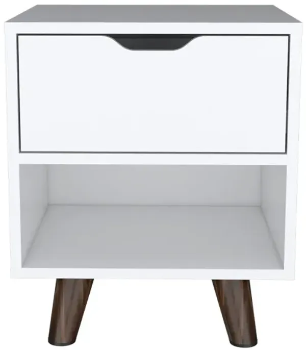 Nightstand Carleen, Bedroom, White