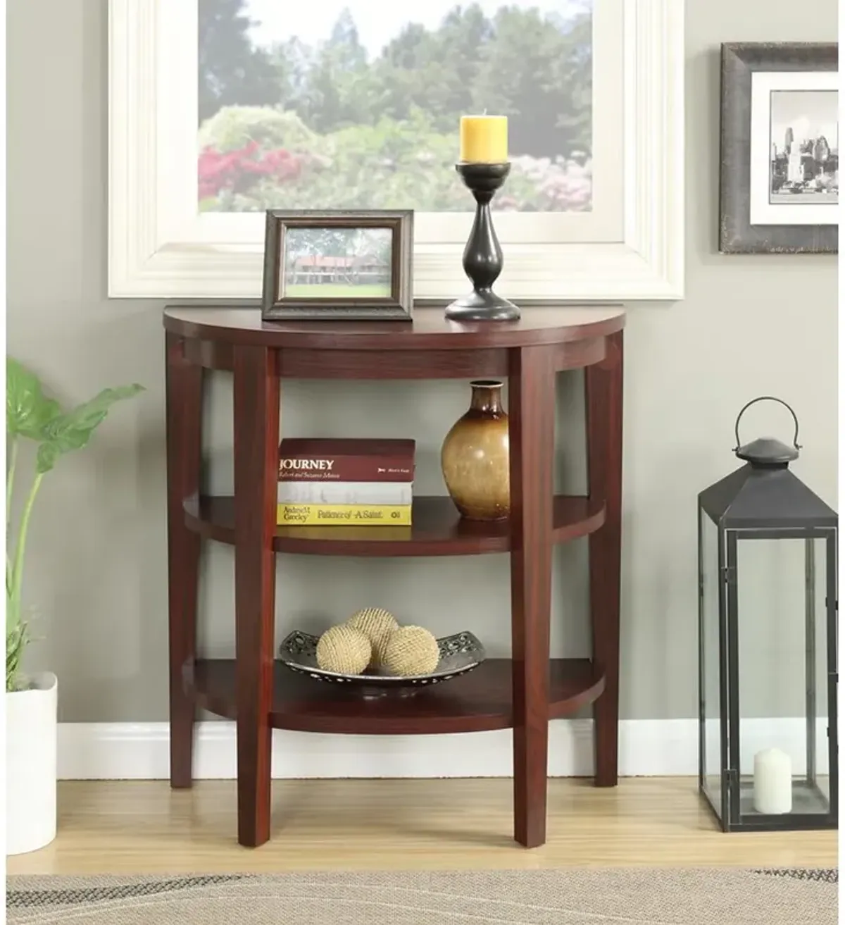 Convience Concept, Inc. Newport 3 Shelf Console