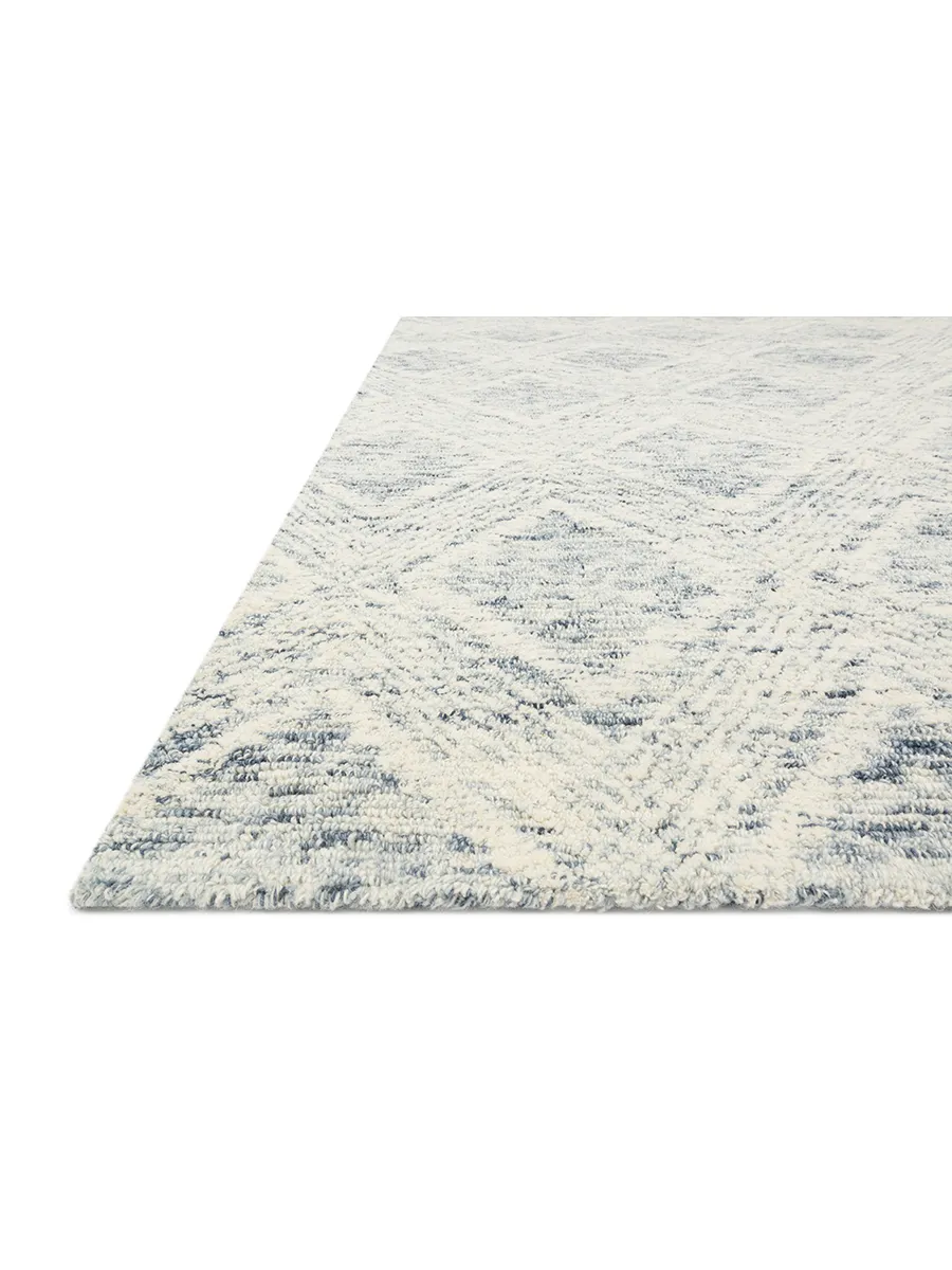 Kopa KO07 Denim/Ivory 5' x 7'6" Rug by ED by Ellen DeGeneres