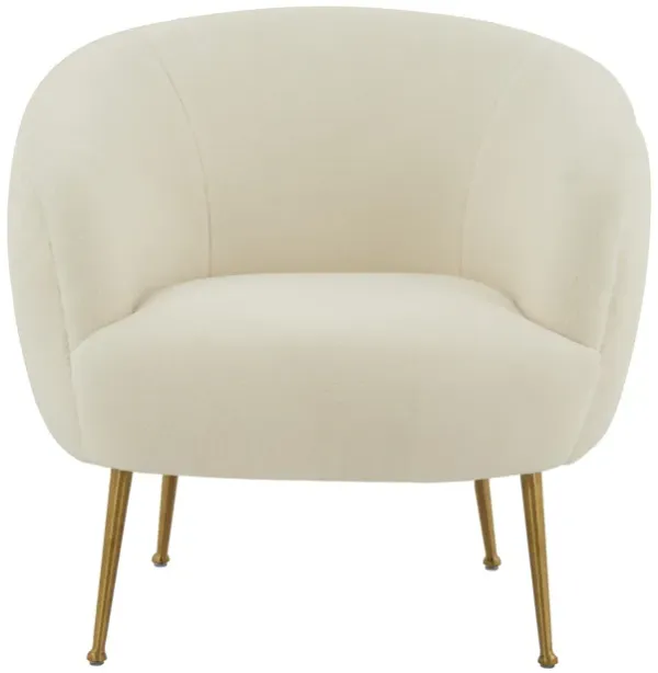 Presley Faux Sheepskin Chair