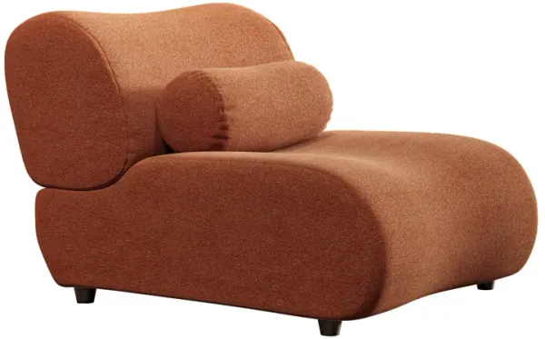 Merax  Chenille Sofa Couch with 70° Reclined Backrest