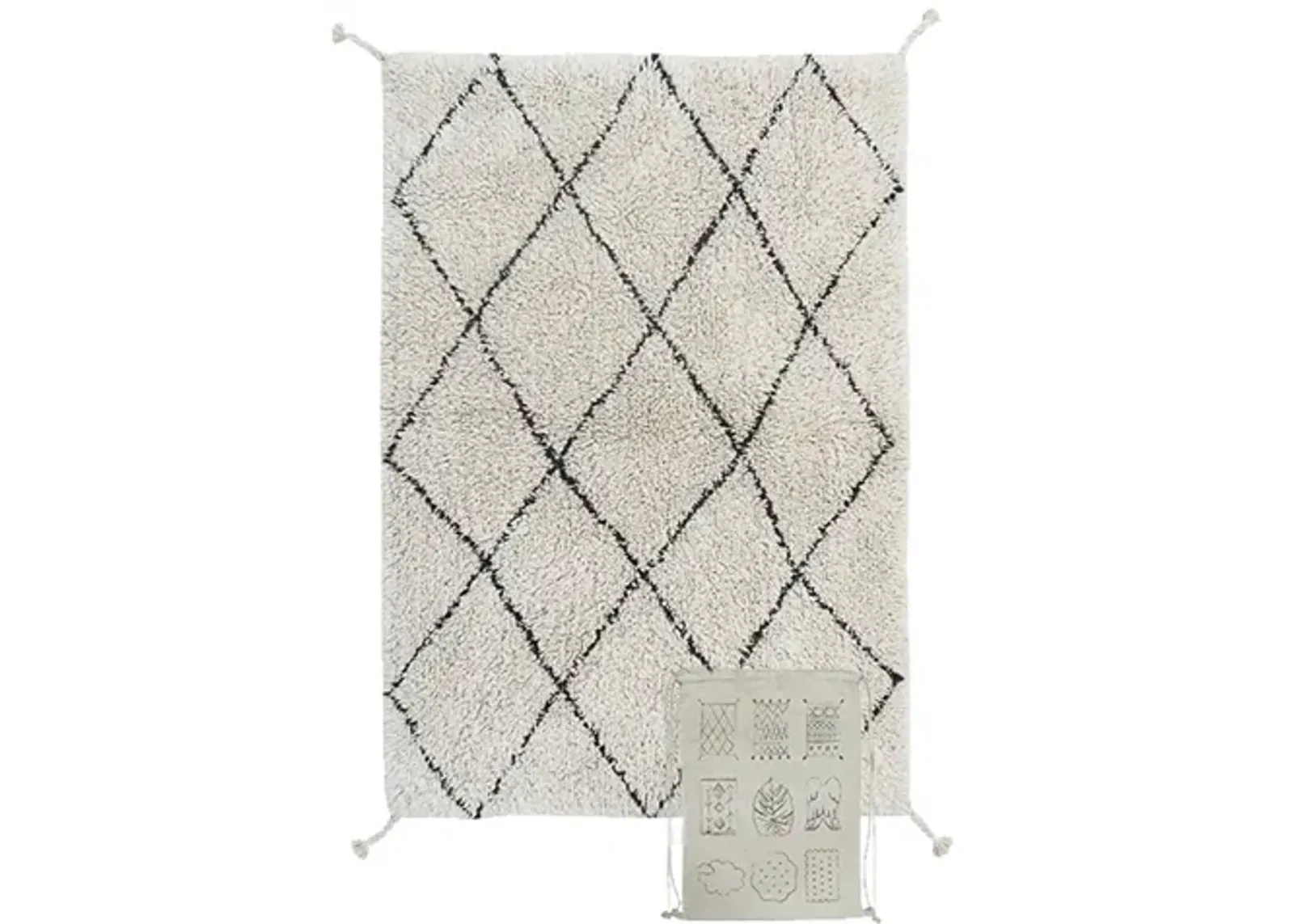 Washable rug Mini Bereber